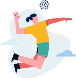 排球插画